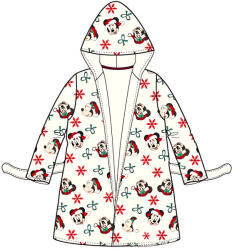  Disney Minnie White Snow Karácsonyi gyerek köntös 3 - 8 év / 98 - 128 cm