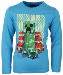  Minecraft Block Blaster sötétben világító gyerek hosszú ujjú póló, felső 6 - 12 év / 116 - 152 cm