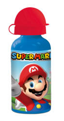  Super Mario Mushroom Kingdom alumínium kulacs ivókupakkal 400 ml