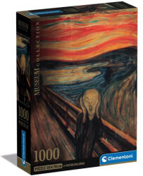  Művészet A sikoly Munch 1000 db-os Compact puzzle Clementoni