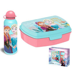  Disney Jégvarázs Enchanted szendvicsdoboz + alumínium kulacs szett