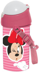  Disney Minnie Wink műanyag szívószálas kulacs akasztóval 500 ml