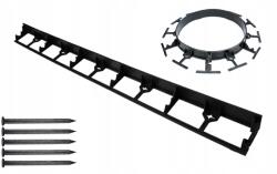  Border 45 Gyepszegély Palánk 5 Horgony (ogrodowe border 45 + 5kotew)