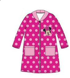  Disney Minnie Dots Pink gyerek köntös 3 - 8 év / 98 - 128 cm Díszdobozban
