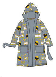  Batman Grey gyerek köntös 4 - 10 év / 104 - 140 cm
