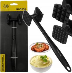 Karl Hausmann Húsklopfoló Burgonya Fekete Fém Tömör Daráló 23 cm (TŁUCZEK DO MIĘSA I ZIEMNIAKÓW SOLIDNY CZARNY)