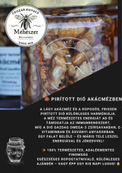  Diós akácméz 250 g (pirított dió akácmézben)