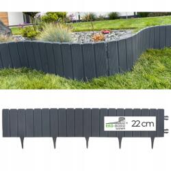 Eko-Bord Öko-palisada Gyepszegély 22 Grafit Ökoopalisada (5904506110131)