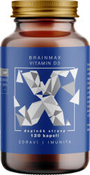 BrainMax Vitamina D3, 5000 UI, 120 capsule vegetale