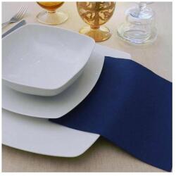 Pack Service textilhatású egyszínű szalvéta 40x40 cm 50 lap/csomag - sötétkék