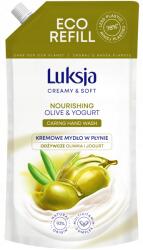 Luksja folyékony szappan Olíva joghurt utántöltő 900 ml (5900536349220)