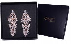 Kokonet Fülbevaló rozé arany Nagy xxl Minőség hosszú wow (8-0179)