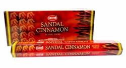 HEM Szantál Fahéj Sandal Cinnamon Illatú Füstölő