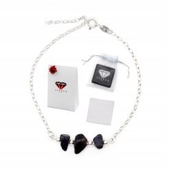  Karkötő Kairó Éjjeli Ezüst 925 Talizmán Ajándék Doboz Kézzel készített (5906168090950)