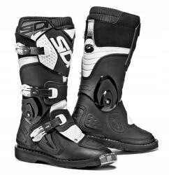 Sidi Cross/enduro Sidi MX Flame Junior Fekete-fehér Cipő 39-es méret