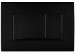 Schwab Dots Duo Öblítőgomb, fekete, matt, WC-rendszerekhez 189 I 198 (681013)