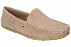 American Club JK12 Eredeti Bőr Mokaszin Könnyű Női Cipő Bézs 39 (JK12)