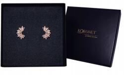 Kokonet Arany fülbevaló nap kerekek sugár aranyozott strasszok elegáns (8-0587)