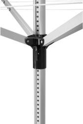 Swe Álló kerti szárítógép 50m 185cm alumínium könnyű (swe_009919_gam) Ruhaszárító