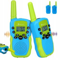  Walkie Talkie Rövidhullámú Sütő Gyerekeknek 2x Toki Könyök Nagy Hatótávolság Akár 3KM Vox (RWT2)