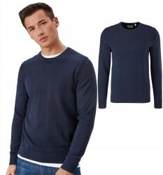 s.Oliver Férfi pulóver s. Oliver sötétkék o-neck XXL Regular Fit pamut (130.10.109.17.170.2108449.5978.XXL)