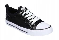 American Club LH09 Eredeti, stílusos, divatos fekete tornacipő sneaker 38-as méret (LH09)