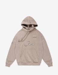 Prosto Férfi bézs kapucnis pulóver Prosto Football Fan XXL