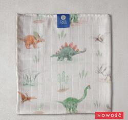 Texpol Bambooline kis bambusz pelenka Dinoszauruszok 30x30cm