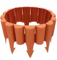 Primpol Kerti Paliszád Magas Peremű Border Tégla 2, 5 méter (3889)