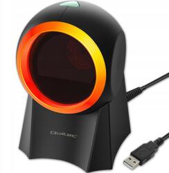 Qoltec Álló 1D 2D Qr vonalkódolvasó Qoltec Usb raktárhoz (50857)
