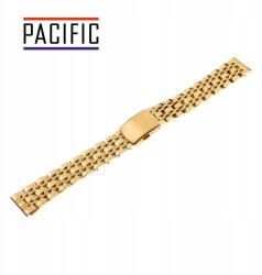 Extremestyle Acél karkötő karórához teljes 22 mm arany teleszkópok ingyen (MB19-30-22)