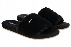 American Club SL09 Elegáns Női Strandpapucs Topánka Fekete 40 (SL09/24)