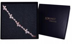 Kokonet Rózsaarany karkötő, állítható levelekkel (Bransoletka różowe złoto regulowana)