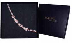 Kokonet Rose Karkötő gyöngyökkel és strasszokkal esküvőre (BRANSOLETKA rose z perłami i cyrkoniami ślub)