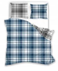 Faro Ágynemű garnitúra 140X200+70X90 flanel kék kockás
