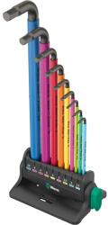 Wera Set de 9 chei imbus Hex-Plus, 1.5-10 mm, Wera 950/9 Hex-Plus Multicolour 3 (05133165001) Cheie imbus