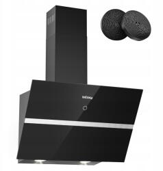 IsEasy Fekete Páraelszívó Kéményes Konyhai Led 60cm Szűrővel Cső TV1360D4 (TV1360D4-CC-I2)