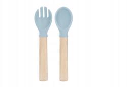 CHI CHI Gyerek evőeszköz szett 2 db kanál villa kék Chi Chi (BAMBOO)