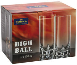 Bohemia Royal & Crystalite Set Pahare Bohemia Royal Trio, 6 buc. , 470 ml 109655 (109655) Pahar