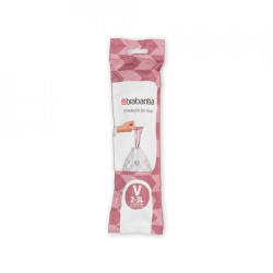 Brabantia Sac de gunoi Brabantia mărimea V (NewIcon), 3L, 20 buc, alb 650533 (650533)