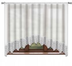  Fátyolíves függöny Gipszkartonnal Fehér Dekoratív Csipke 400x180 (LG-35Ł)
