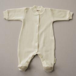 BabyLy Salopeta bebelusi din lana merinos , crem moale, naturala si termoreglatoare, 62