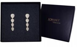 Kokonet Aranyozott swarovski fülbevaló Gyönyörű finom lógó (8-0467)