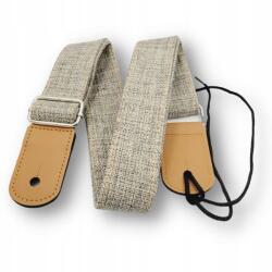 Kazoo Polska Ukulele szíj Természetes szürke állítható erős mandolin rögzítő (PAUK-L02)