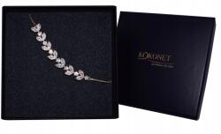 Kokonet Arany karkötő Levelekkel esküvőre, elegáns (8-0540)