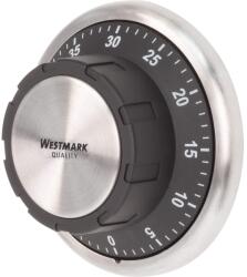 Westmark Cronometru pe termen scurt/cronometru de bucatarie, mecanic, magnetic, 1-60 minute, otel inoxidabil/plastic, Redondo, antracit/argintiu, 10922260 (10922260)