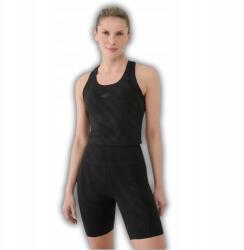 4F Sportmelltartó 4F Női Cropped Felső Fekete Fitnesz Edzéshez L-es Méret (4FWSS25TFSLF413-20S-L)