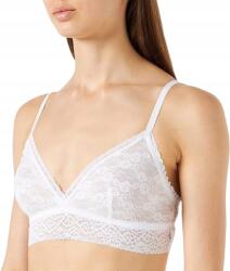Iris & Lilly női csipkés melltartó, fehér, merevítés nélküli, Size 34 (BLI2036)