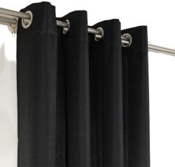 Markizeta Függöny készre szerelve Fenyő 140x250 fekete (724330/ZGP/111/140250/1)