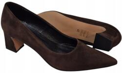 Fabio Fabrizi 2040/2 Barna velúr bőr cipő 38-as (2040/2)